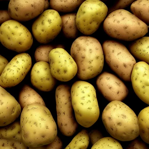 Image similar to vaporwave violet potato with yellow background