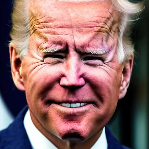 Image similar to the lovechild of joe biden and donald trump