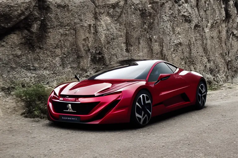 Image similar to peugeot sports car