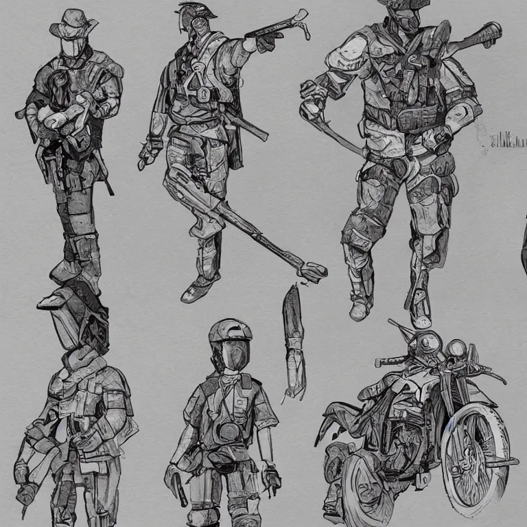 Image similar to different styles of illustration compared