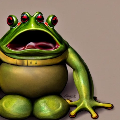 Image similar to an anthropomorphic frog wearing a military uniform, extremely detailed, detailed face, professional lighting, cinematic lighting, cinematic angles