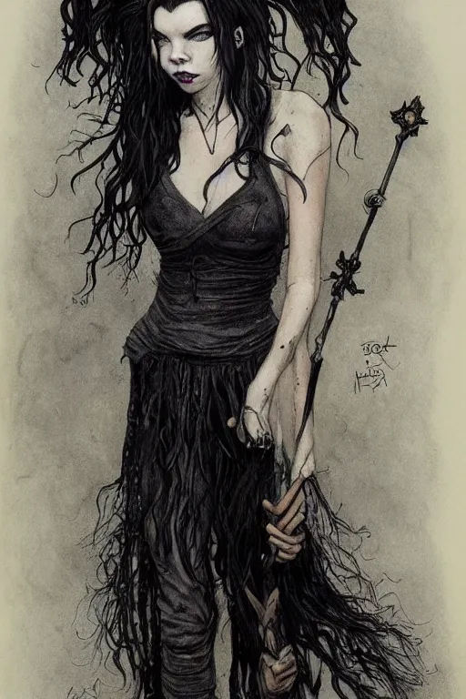 Image similar to full body portrait of anya taylor joy as death from sandman, by jean baptiste monge