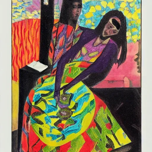 Image similar to art by david driskell, ephraim moses lilien