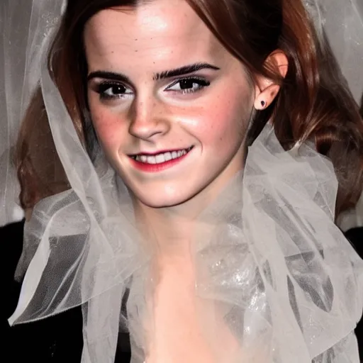 Prompt: annoying emma watson wrapped up in and trapped in a net