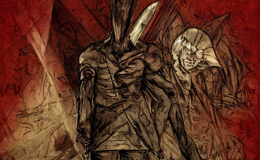 Silent Hill - Pyramid Head - Fan Art - Inks — ScudsWorth Productions