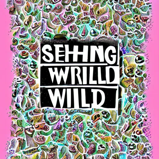 Prompt: something telling you to do wild, digital art