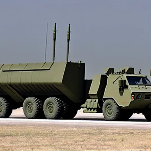 Image similar to HIMARS Missile system