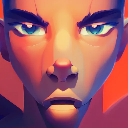 Image similar to face icon stylized minimalist sony playstation 5, loftis, cory behance hd by jesper ejsing, by rhads, makoto shinkai and lois van baarle, ilya kuvshinov, rossdraws global illumination