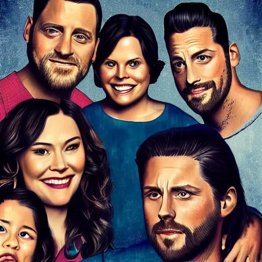 Image similar to tv show this is us ( 2 0 1 6 ), digital art