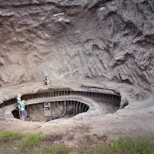 Image similar to underground mine