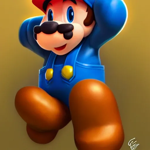 Prompt: Portrait Cat as Super Mario from Super Marios Bros, Nintentdo, highly detailed, digital painting, artstation, concept art, smooth, sharp focus, illustration, art by artgerm and greg rutkowski and alphonse mucha