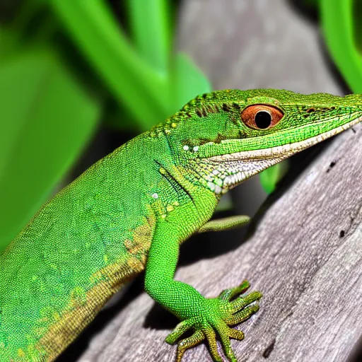 Image similar to green anole,