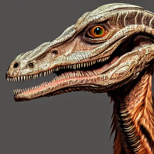 Image similar to velociraptor taking a selfie in a crowded tavern, anatomically correct, dof, Arnold Render, intricately detailed, 8k