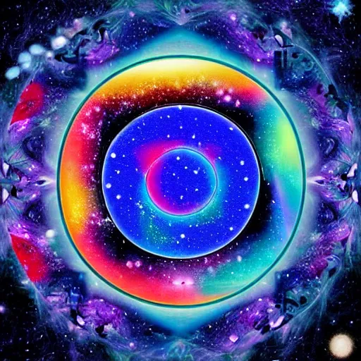 Image similar to Cosmic Dao. Tao. Mystical. Yin-Yang symbol.