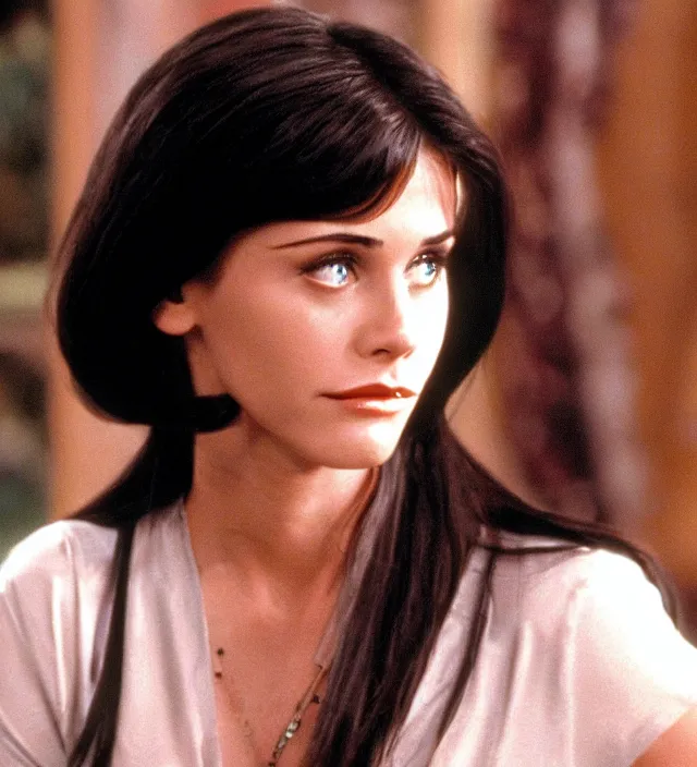 young courteney cox