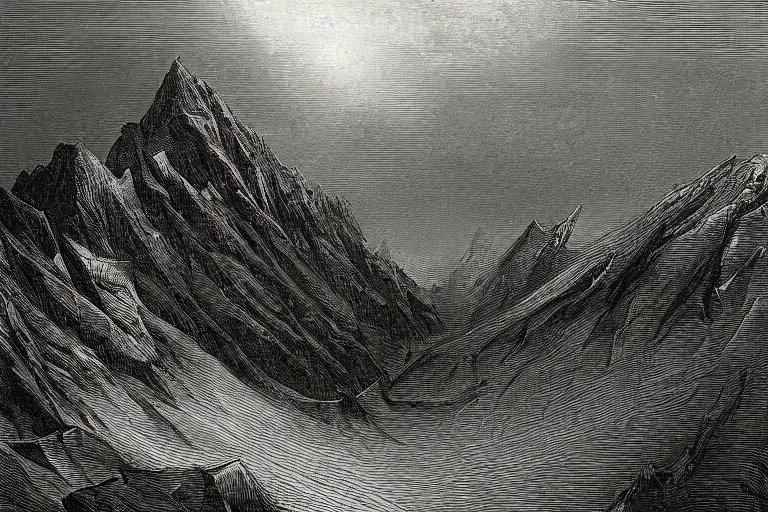 Prompt: low poly by Gustave Doré