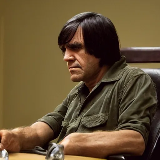 Image similar to the bad guy from no country for old men javier