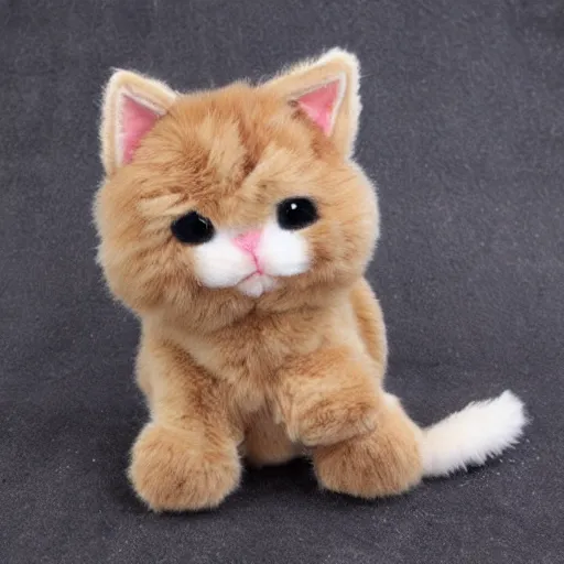 Image similar to kitten stuffed animal