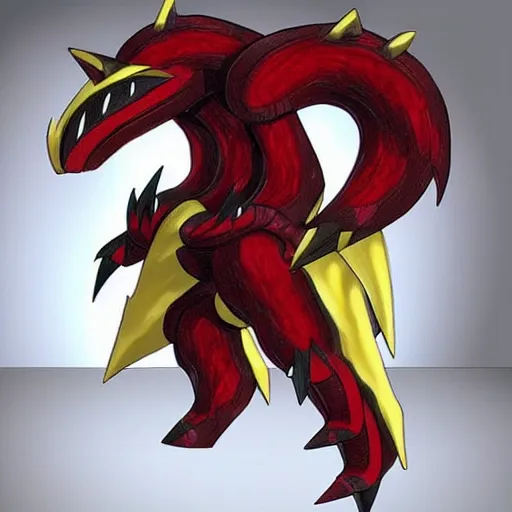 Prompt: giratina in real life