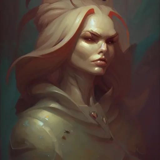 Image similar to character art portrait, deviantart artstation, by peter mohrbacher