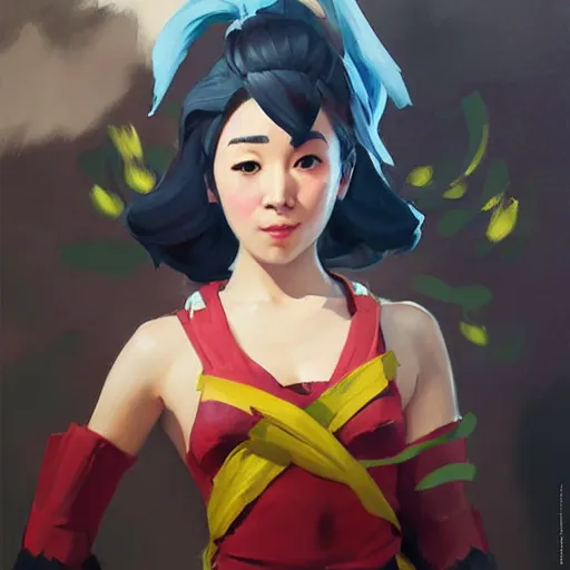 Prompt: greg manchess portrait painting of sakura from fortnite as overwatch character, medium shot, asymmetrical, profile picture, organic painting, sunny day, matte painting, bold shapes, hard edges, street art, trending on artstation, by huang guangjian, gil elvgren, ruan jia, greg rutkowski, gaston bussiere