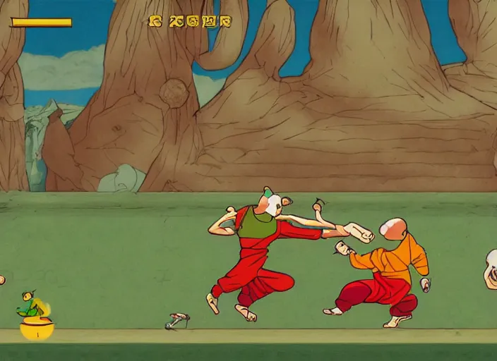 Image similar to Shaolin cats fighting, 4k