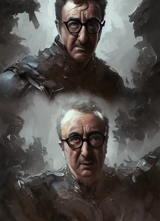 Image similar to Portrait of Peter Sellers, marvel comics, dark, intricate, highly detailed, smooth, artstation, digital illustration by Ruan Jia and Mandy Jurgens and Artgerm and Wayne Barlowe and Greg Rutkowski and Frank Frazetta