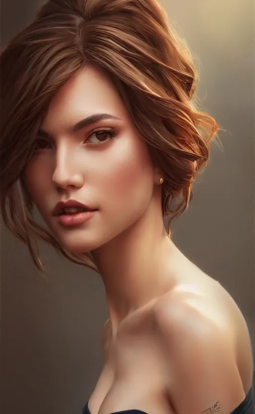 Image similar to full length photo of a gorgeous young woman in the style of stefan kostic, realistic, sharp focus, 8k high definition, insanely detailed, intricate, elegant, art by stanley lau and artgerm