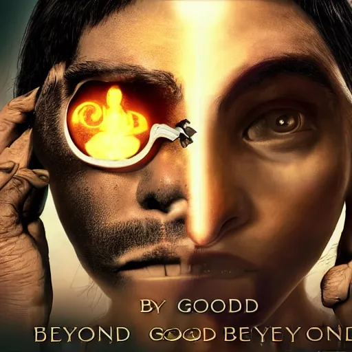 Image similar to beyond good and evil