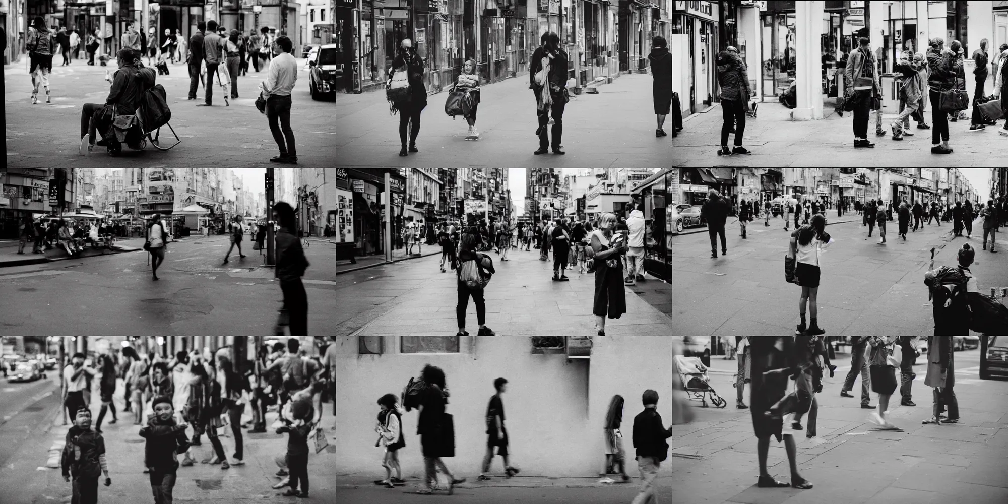 Prompt: Candid Street Photography. Illford Pan F Plus 50