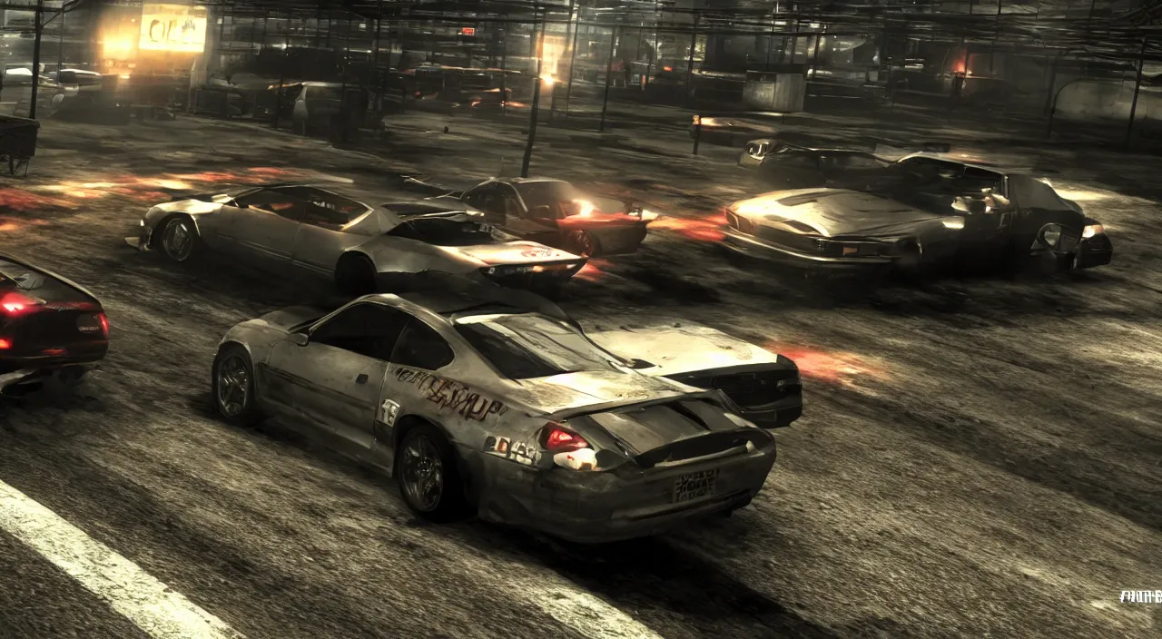Prompt: Need for Speed Underground 3 gameplay screenshot,