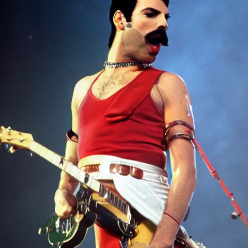 Prompt: freddie mercury