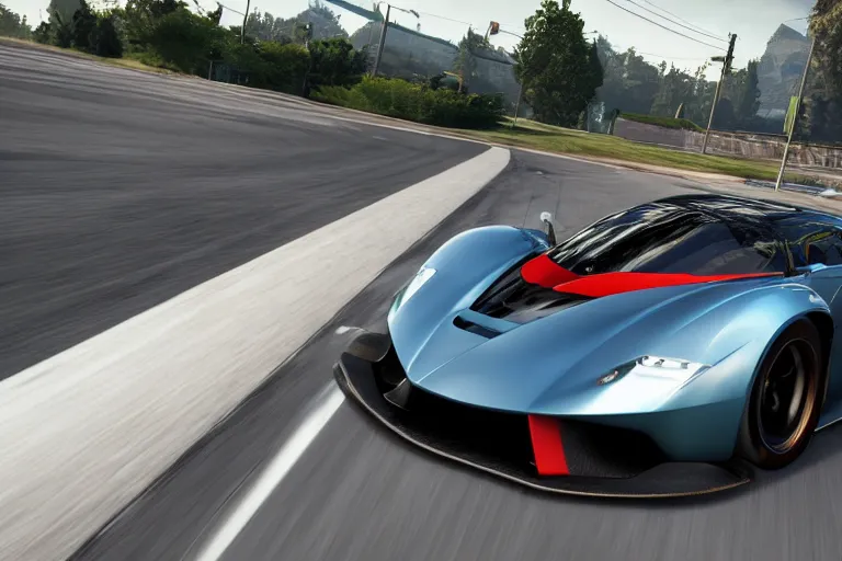 Image similar to photo wallpaper sport car gran turismo 7 forza horizon need for speed fast and furious 5 unreal engine supercar hypercar game concept car octane render, 4 khd 2 0 2 2 3 d cgi rtx style chrome reflexion global illumination ray tracing hdr arstation pixar and disney unreal