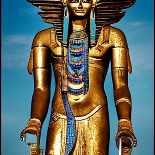 Image similar to johnny depp as the ( ancient egyptian god osiris )