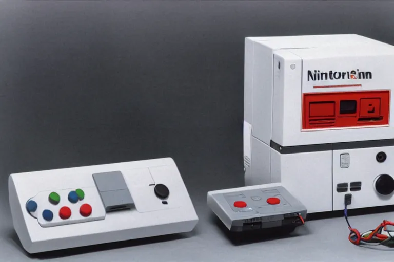 Image similar to The Nintendo Pain System (NPS) console, 1989