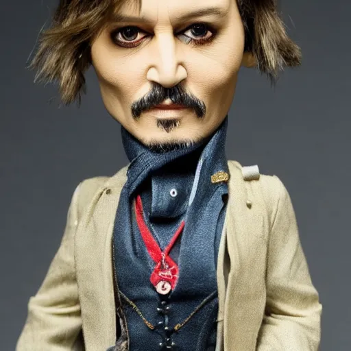 Image similar to Johnny Depp doll