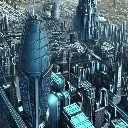 Image similar to Futuristic looking city by Gary Meyer, retro-futurism 4k, high details