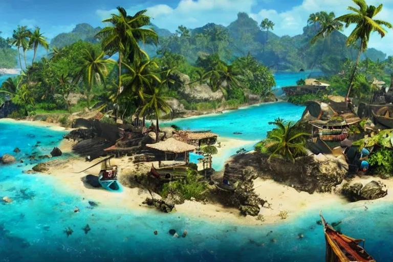 Image similar to Farcry 3 island