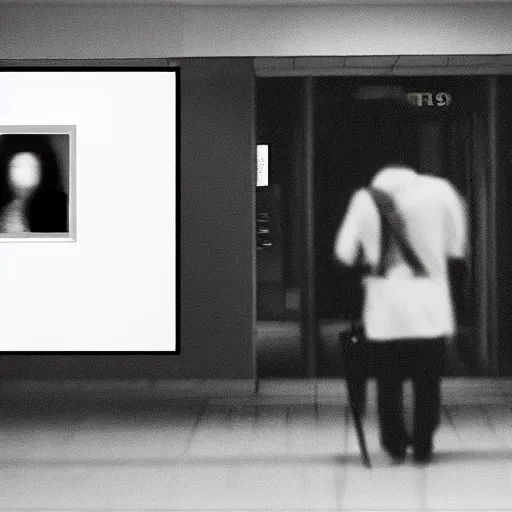 Image similar to liminal space, cctv footage