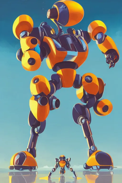 Image similar to metabots medabots medarotto medarot robot minimalist comics, behance hd by jesper ejsing, by rhads, makoto shinkai and lois van baarle, ilya kuvshinov, rossdraws global illumination ray tracing hdr radiating a glowing aura