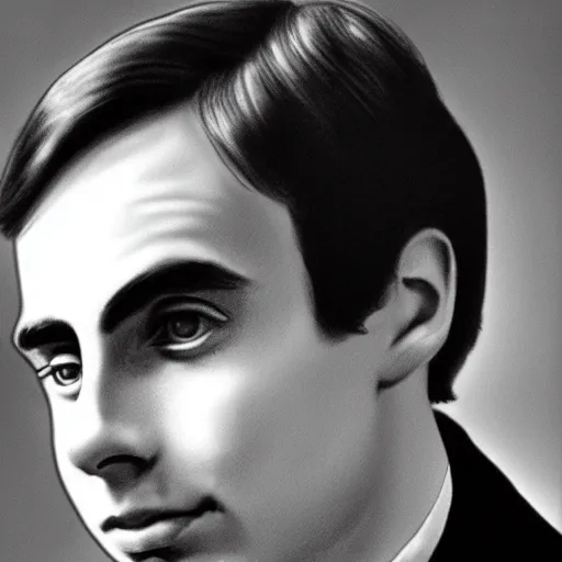 Prompt: extremely detailed photo of young carl sagan, detailed face