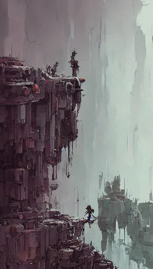 Image similar to life and death mixing together, by ian mcque