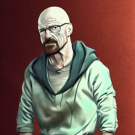 Image similar to walter white as a mythical dragon, breaking bad, fantasy, digital art, artstation, epic,