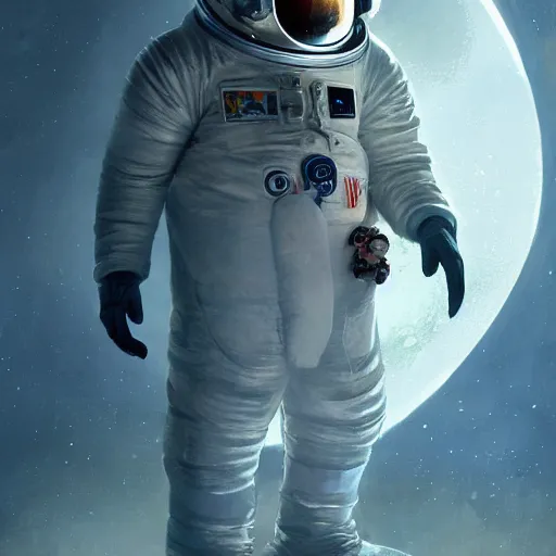 Image similar to penguin wearing astronaut suit, space, movie by nuri iyem, james gurney, james jean, greg rutkowski, anato finnstark. pixar. hyper detailed, 5 0 mm, award winning photography