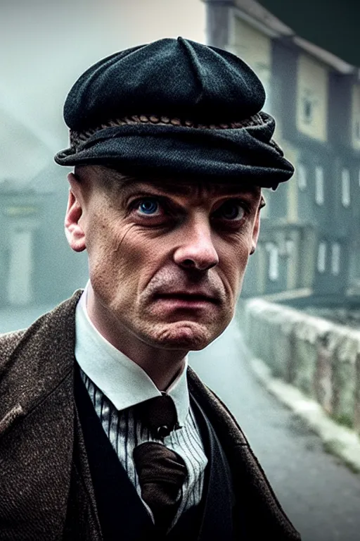 Prompt: pepega as tomas shelbi from Peaky Blinders, 4k, 8k, HD