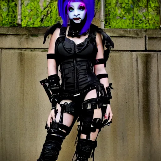 Image similar to cybergoth