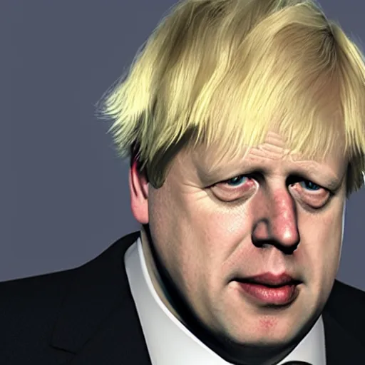 Image similar to Boris Johnson in style of playstation 1 graphics, lots of detail, ultra HD