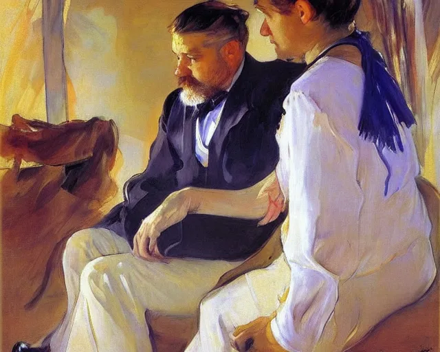 Prompt: joaquan sorolla