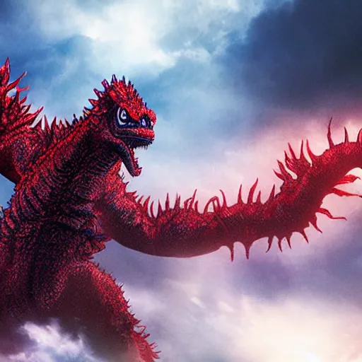 Image similar to shin godzilla by hideaki anno