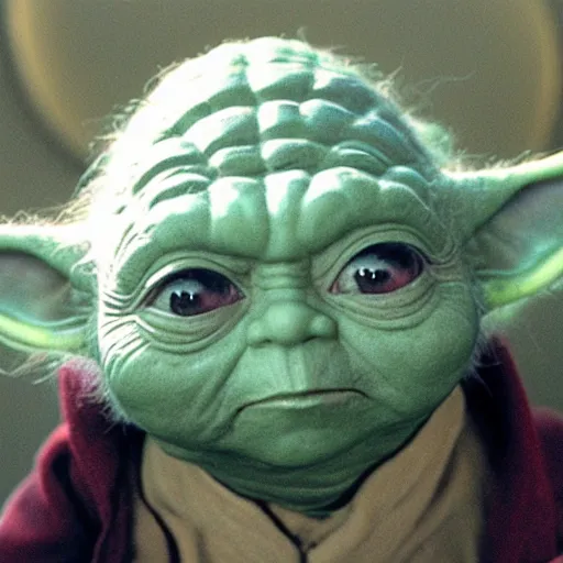 Prompt: Yoda as president